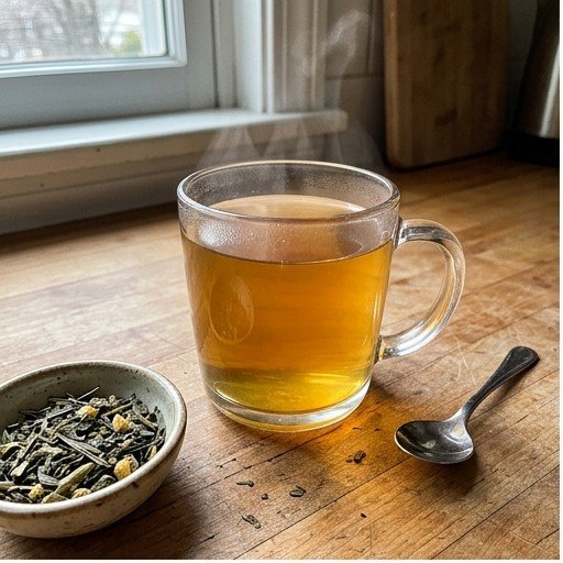 TDA Morning Green Tea ritual